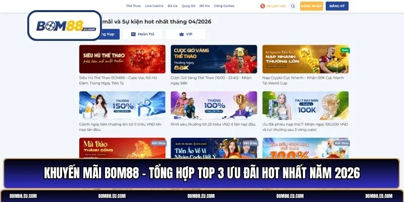 Khuyến mãi BOM88
